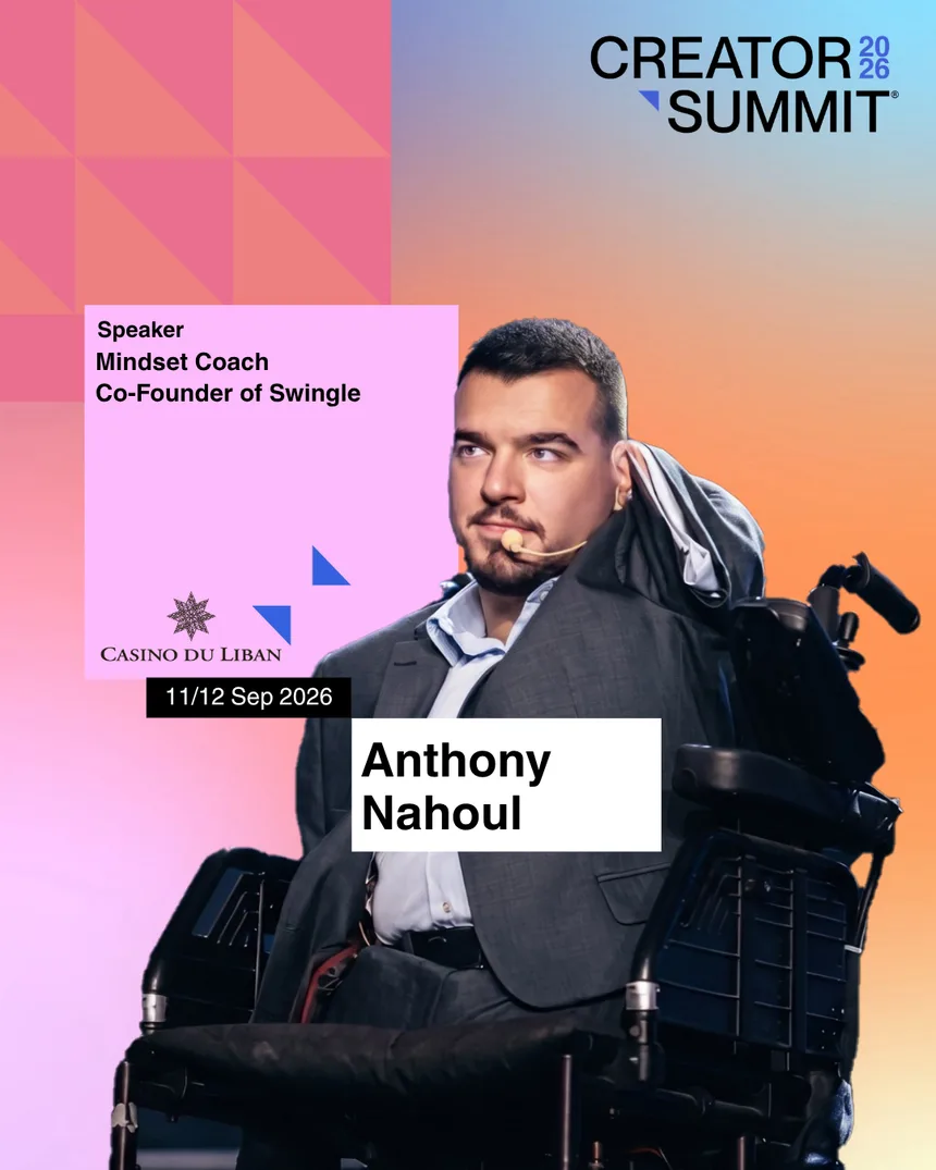 Anthony Nahoul, Mindset Coach · Co-Founder of Swingle