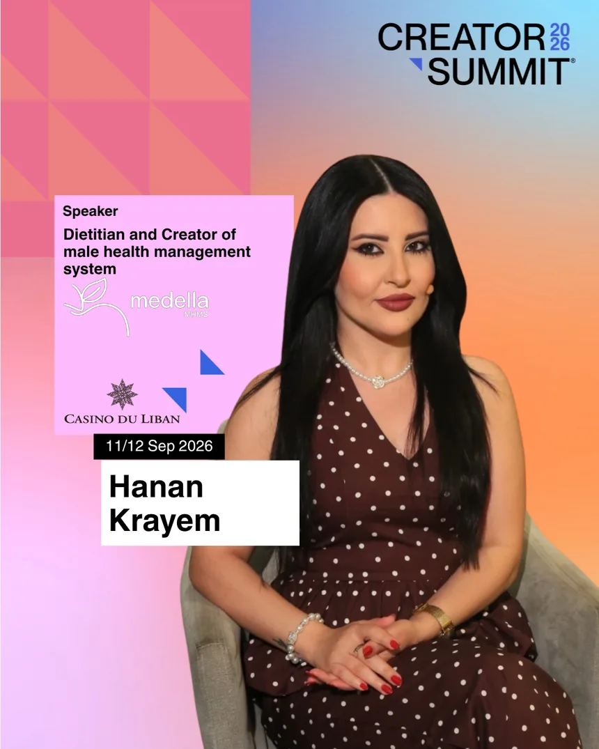 Hanan Krayem, Dietitian and creator of a male health management system