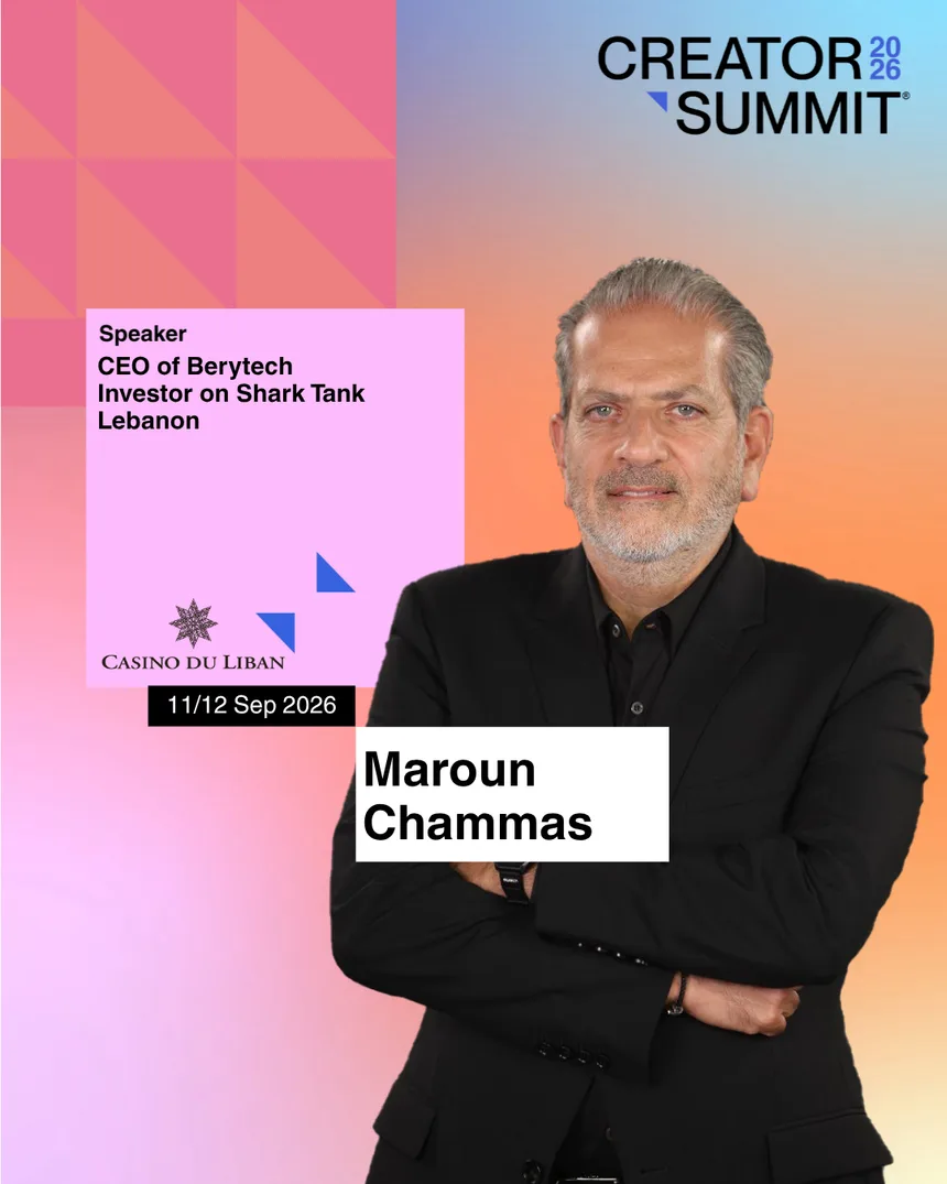 Maroun Chammas, CEO of Berytech · Investor on Shark Tank Lebanon