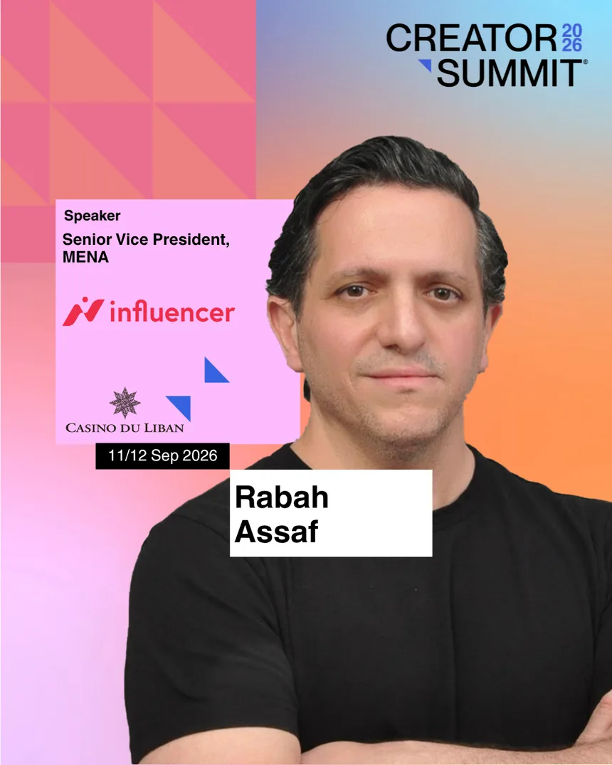 Rabah Assaf, Senior Vice President, MENA, Influencer