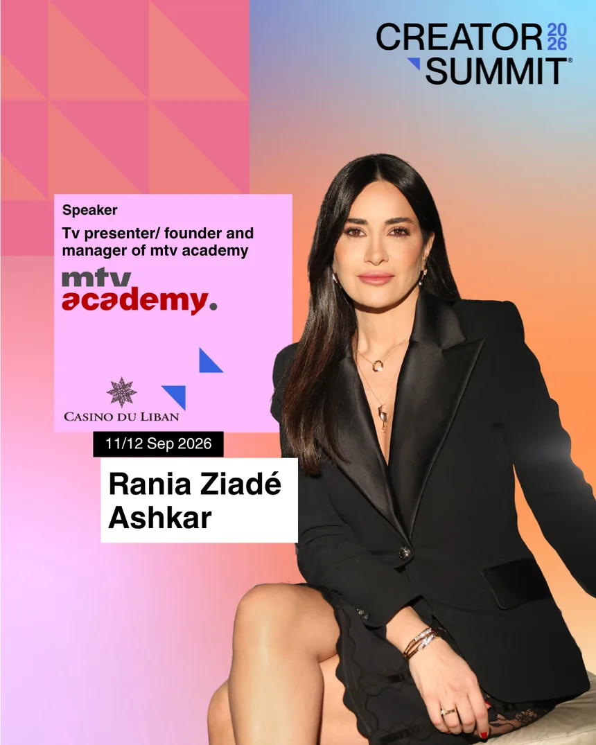Rania Ziadé Ashkar, TV presenter · Founder and manager of MTV Academy
