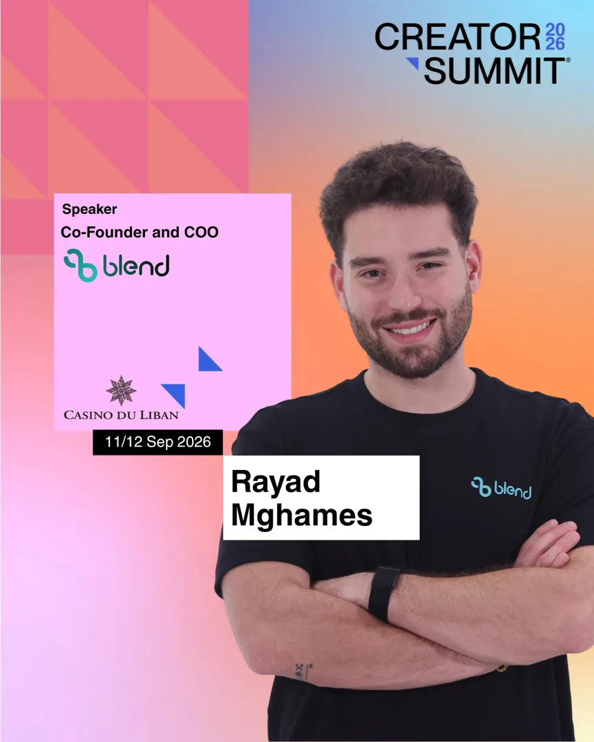 Rayad Mghames, Co-Founder and COO, Blend