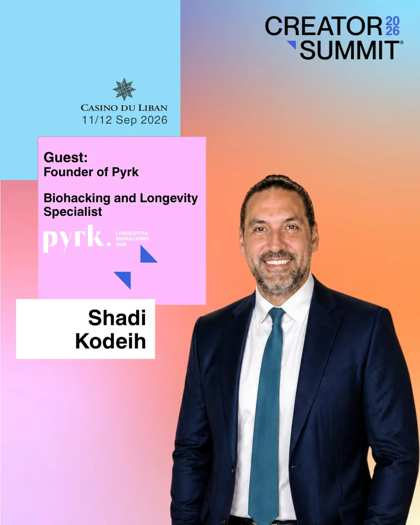Shadi Kodeih, Founder of Pyrk · Biohacking and Longevity Specialist