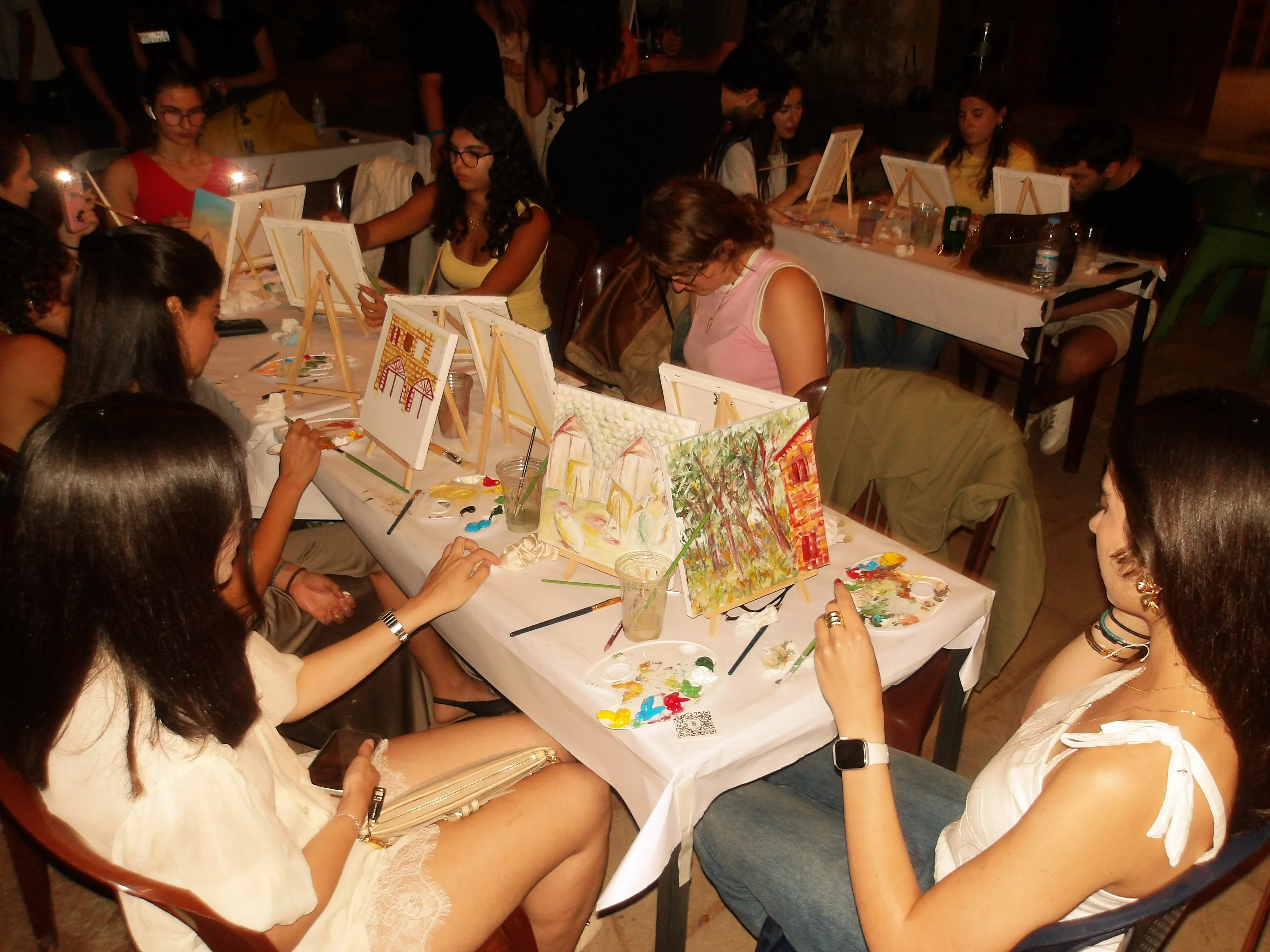 A photograph from a Paint Club evening (7 of 10)