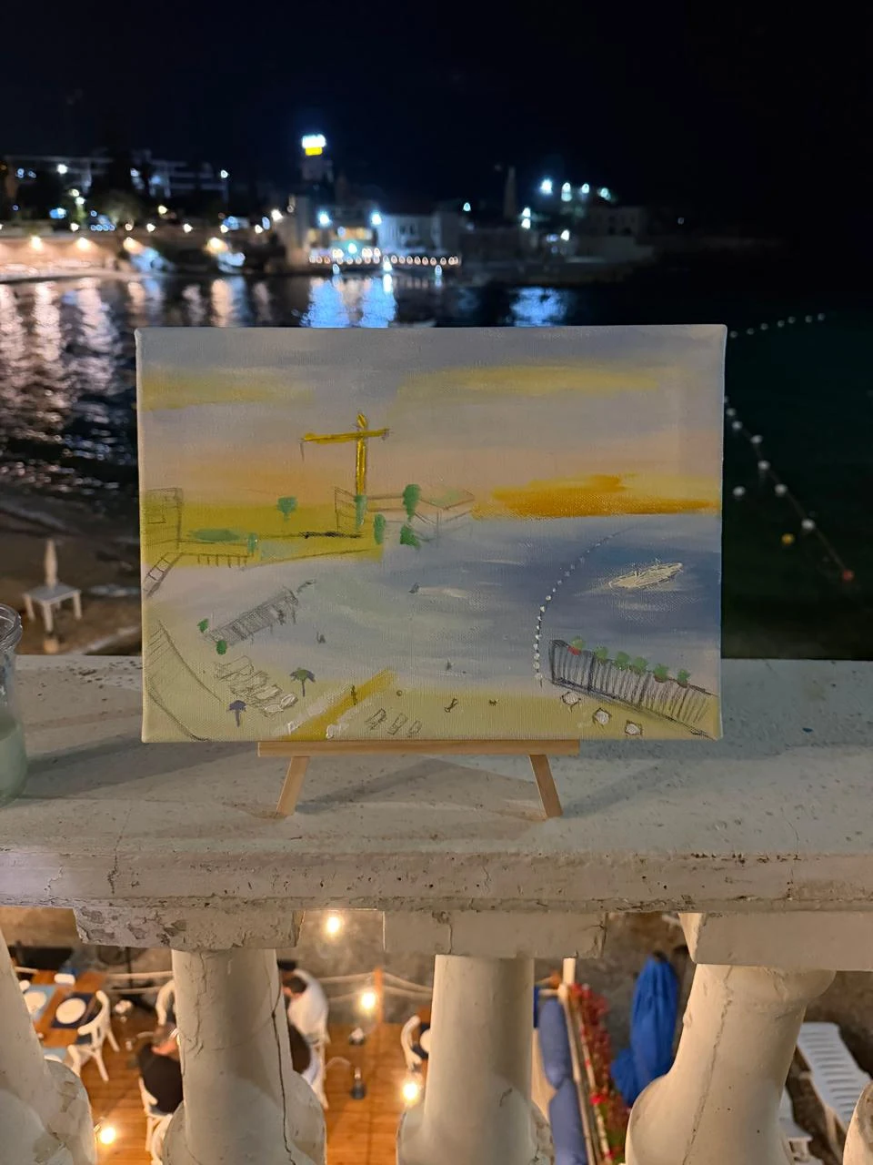 A photograph from a Paint Club evening (10 of 10)