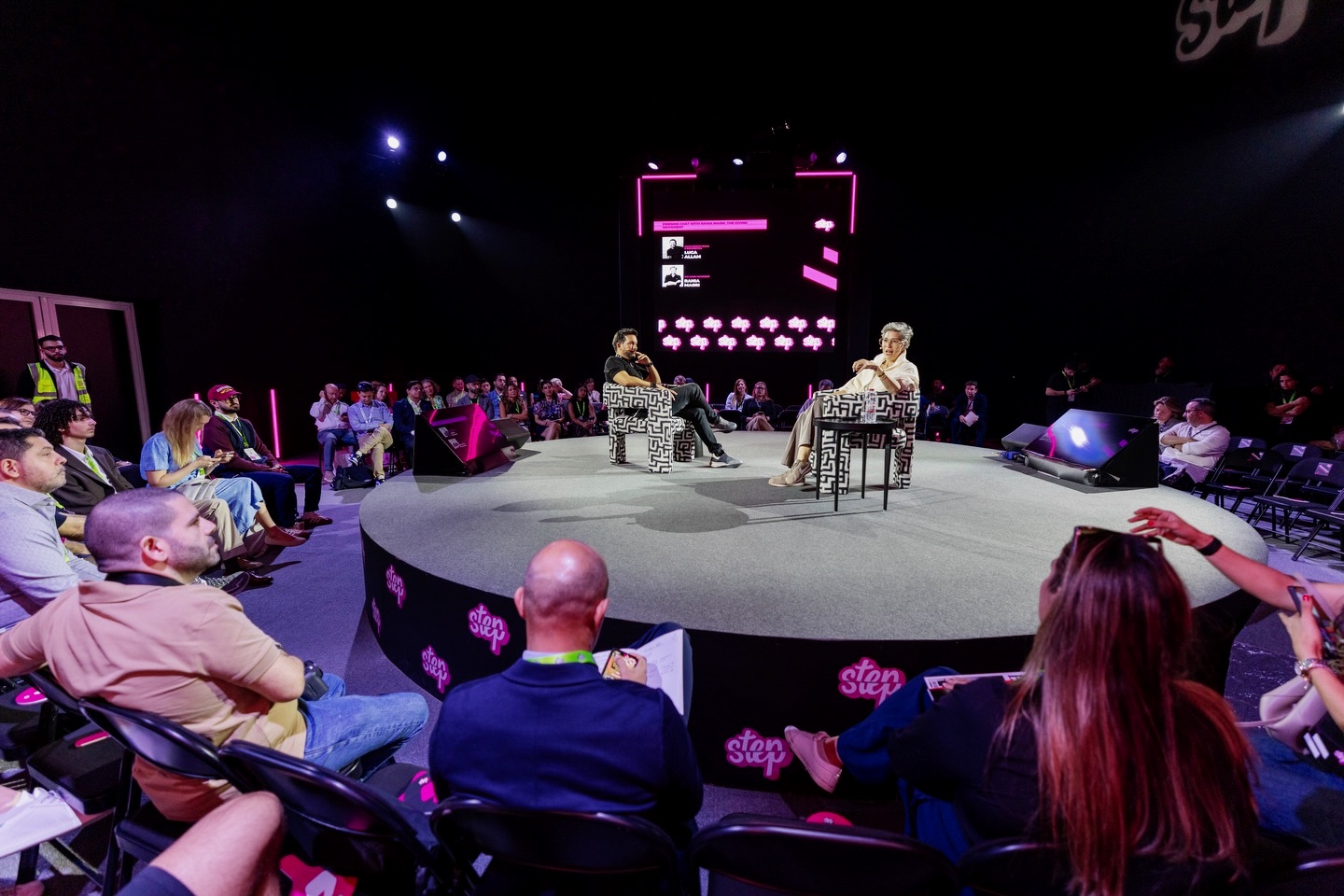 The round stage at Step Dubai 2026